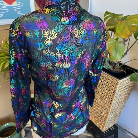 Somnia by Novesa London Celebration Women’s 3/4 Sleeve Blouse – Elegant Top - Picture 2 of 7